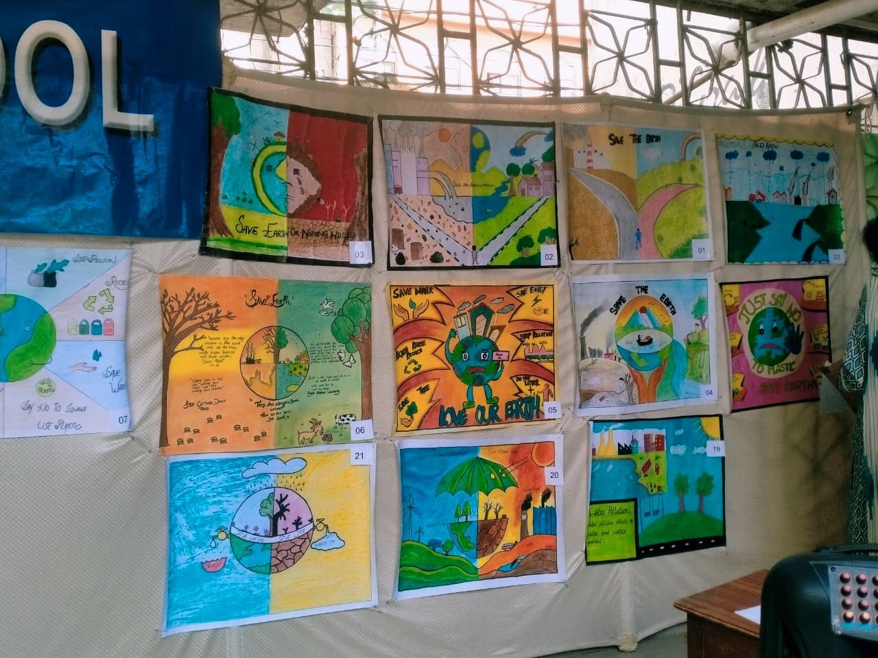 Poster painting Campus 1